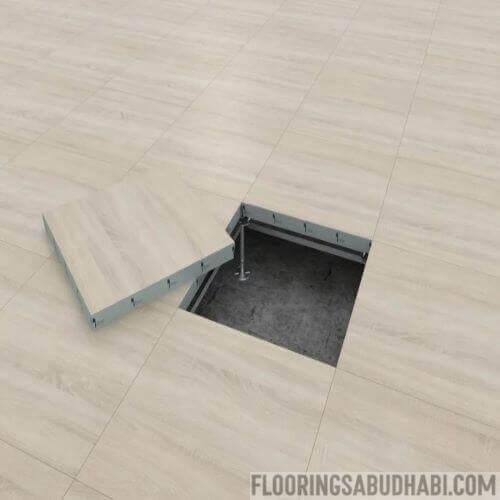 Raised flooring