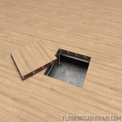 Raised flooring